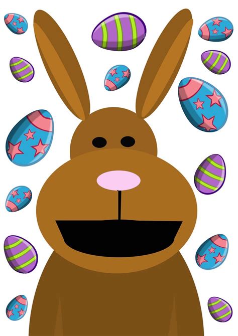 Happy Easter From Radleigh The Rabbit Happy Easter Easter Illustration