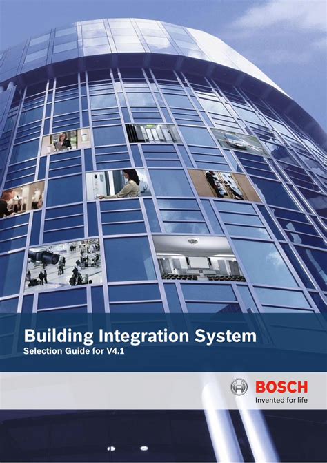 Pdf Building Integration System Bosch Security Systemsresource