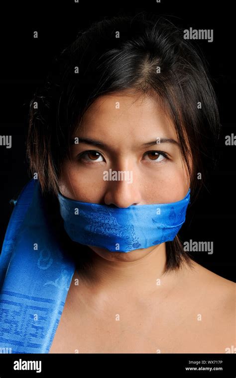Person Restrained Studio Hi Res Stock Photography And Images Alamy