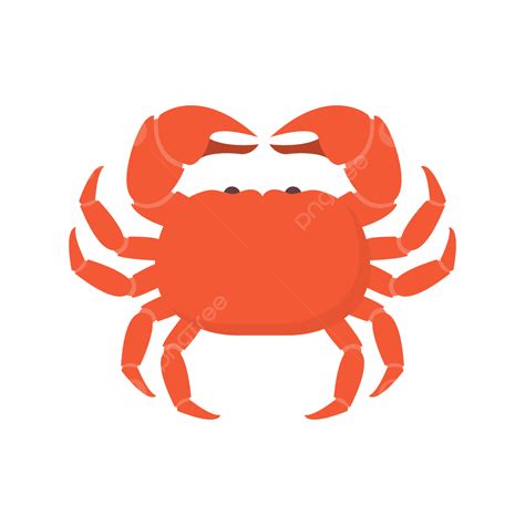 Crab Vector Crab Seafood Animal Png And Vector With Transparent