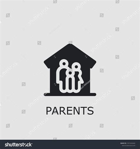 Professional Vector Parents Icon Parents Symbol Royalty Free Stock