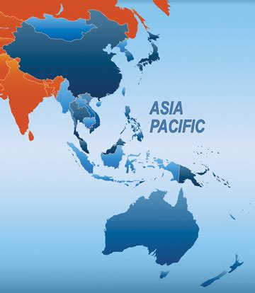 Pacific region. Азиатско-Тихоокеанский регион. Asia Pacific Region. Политическая карта Азиатско-Тихоокеанского региона. APAC регион.