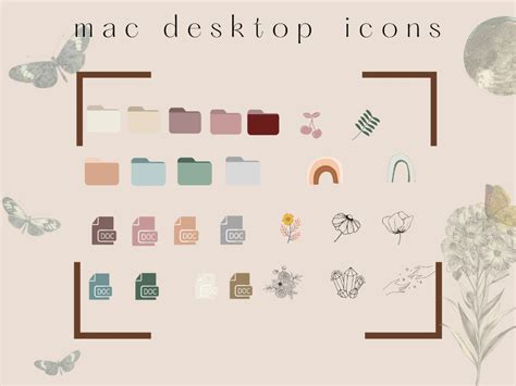 Macbook Desktop Organizer L Wallpaper 2022 L Wallpaper Etsy Mac