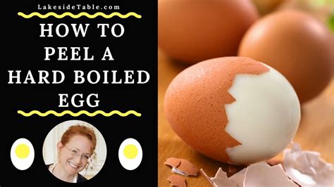 How To Peel A Perfect Hard Boiled Egg YouTube