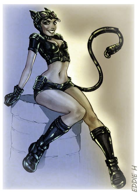 Catwoman Wip By Eddieholly On Deviantart