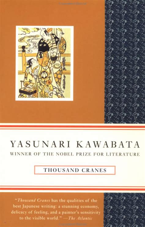 Thousand Cranes By Kawabata Yasunari East Asian Literature In