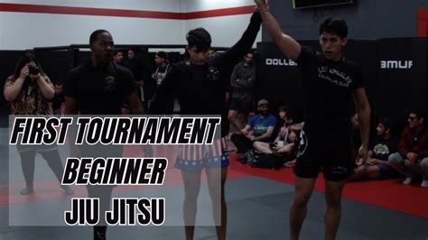 First Bjj Tournament White Belt Nogi 185lbs Youtube