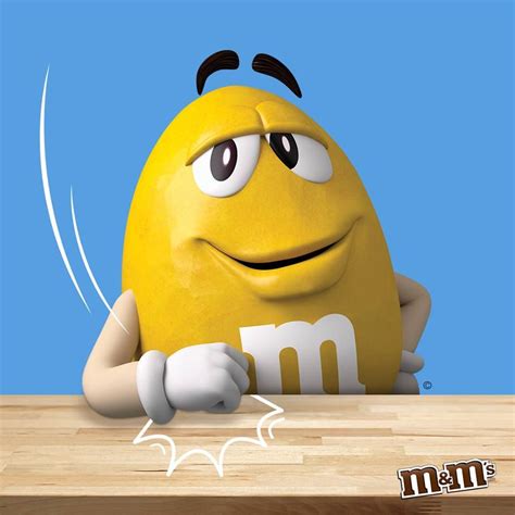 Mandms Yellow Peanut Mandm Characters Character