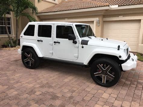 Find Used 2015 Jeep Wrangler Sahara Unlimited Custom In Tallahassee