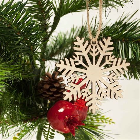 Tree Decoration Snowflakes Wall Woodworks Company