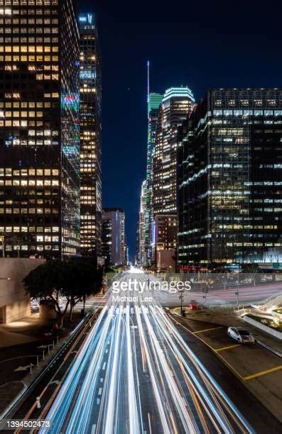 Los Angeles Figueroa Street Photos And Premium High Res Pictures Getty Images
