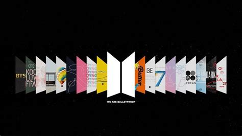 BTS ALBUM COLLECTION Notebook Wallpaper Album Cover Wallpaper