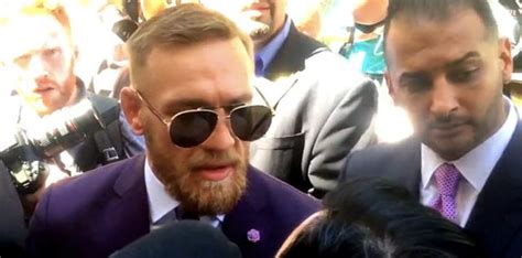 conor mcgregor convicted fined after pleading guilty in dublin pub assault