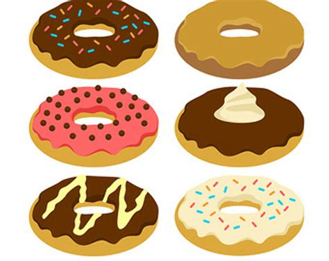 Download High Quality Donut Clipart Cartoon Transparent Png Images