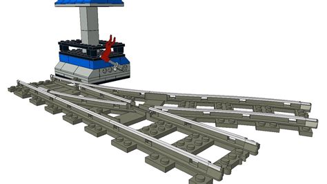 Lego Pf Train Track Point Switch Youtube
