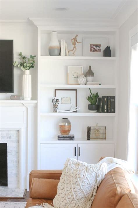 10 Decorating Bookshelves Idea For Your Home Built In Shelves Living