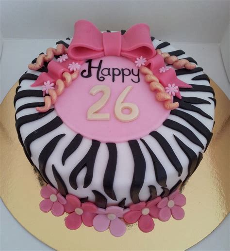 Happy 26 Girly Cake