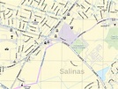 Salinas Map, California