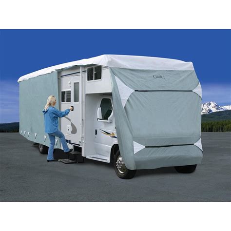 Deluxe Polypro Iii Class C Rv Cover Gray 48730 Rv Covers At