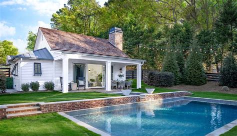 This Charming Pool House Plan Is Perfect For Backyard Entertaining