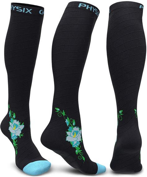Physix Gear Compression Socks For Men And Women 20 30 Mmhg Best Graduated Athletic