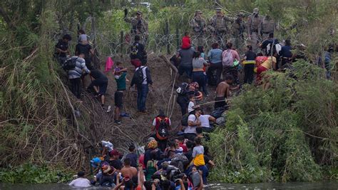 Dramatic Footage Captures Chaos At The Southern Border As Title 42