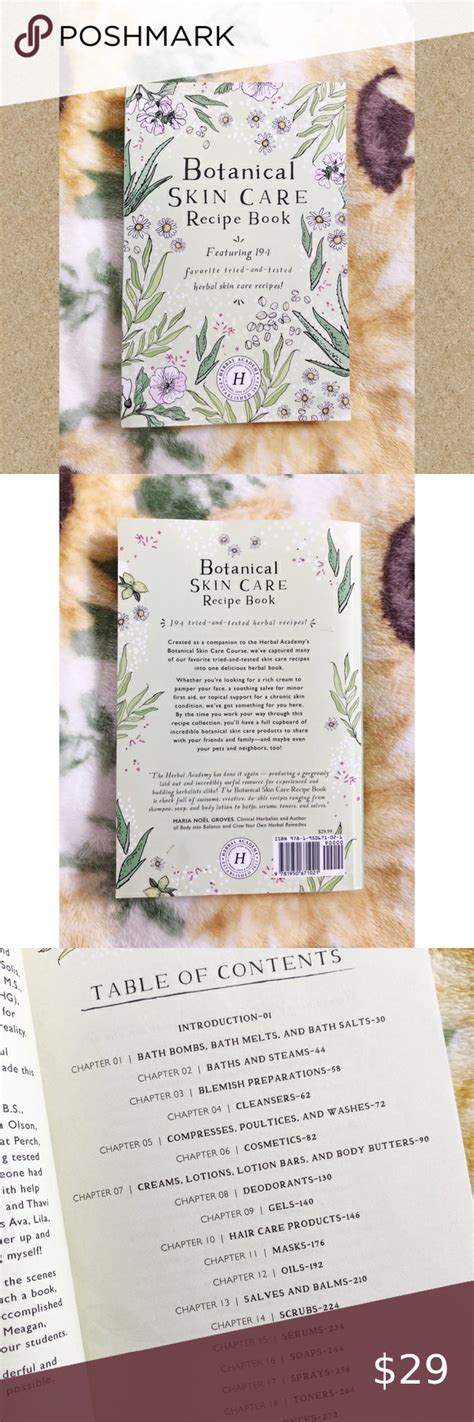 Botanical Skin Care Recipe Book By Herbal Academy Botanics Skin Care