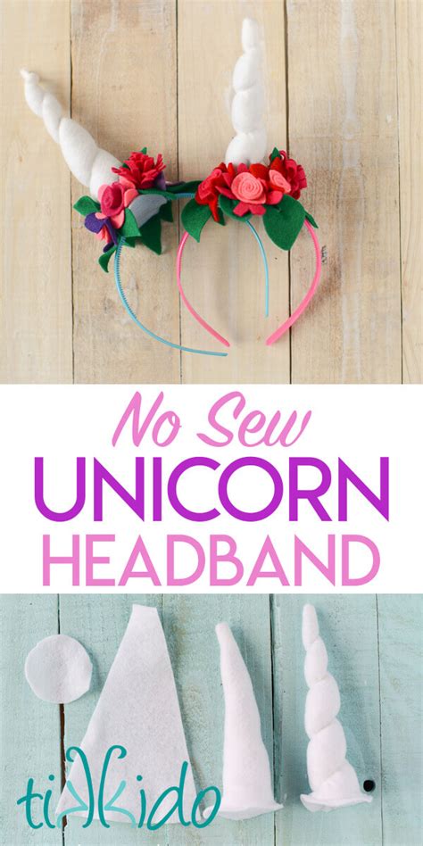 Easy Unicorn Headband Tutorial And Free Printable Unicorn Horn Template