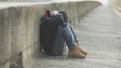 Homeless Youth Stock Footage Video Shutterstock