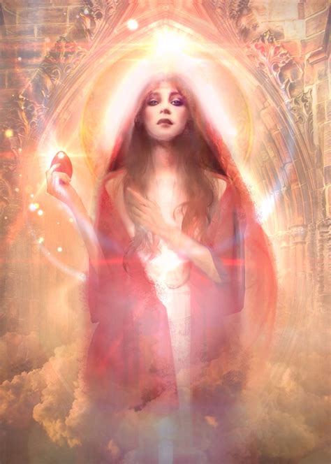 Mounted Digital Art Divine Feminine Art And Collectibles Mixed Media