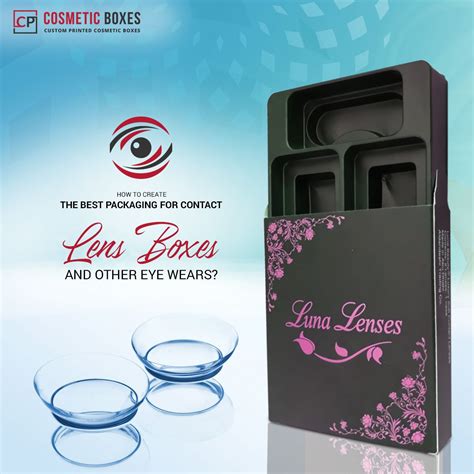 How To Create The Best Packaging Boxes Cosmetic Box Contact Lenses Box Packaging Design