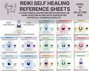 Reiki Hand For Self Healing Usui Reiki Chart Reiki Etsy Canada