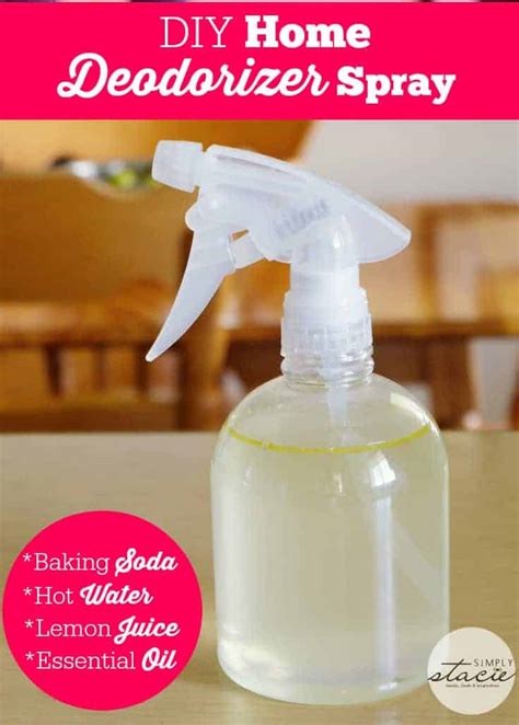 Diy Home Deodorizer Spray Simply Stacie