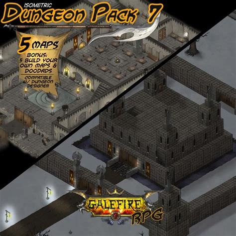 Isometric Dungeon Pack 7 Winter Keep Roll20 Marketplace Digital