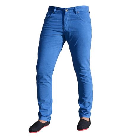 enzo mens skinny stretch jeans slim fit flex denim trousers pants waists 28 42 ebay