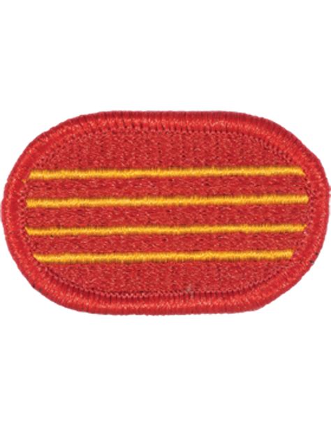 320th Field Artillery 4th Battalion Oval Patch Military Depot