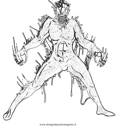 Directed by andy serkis, the film also stars michelle williams, naomie harris and woody harrelson, in the role of the villain cletus kasady/carnage. Disegno carnage: personaggio cartone animato da colorare
