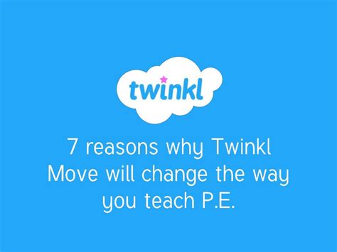 7 Reasons Why Twinkl Move Will Change How You Teach Pe