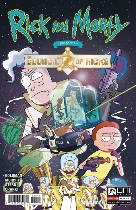 Comic Review Rick And Morty Presents The Council Of Ricks 1