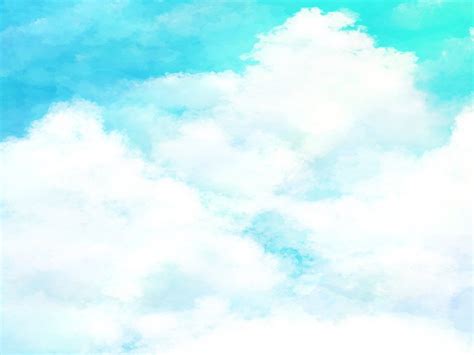 空と雲の背景素材03 無料イラスト素材｜素材ラボ