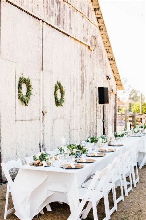 If you're planning your own, take inspiration from some of these fab ideas. 37 Cool Outdoor Barn Wedding Ideas | Weddingomania - Weddbook