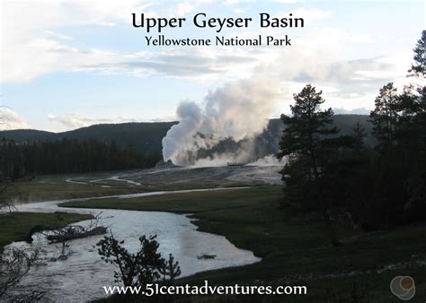 51 Cent Adventures Upper Geyser Basin Yellowstone National Park