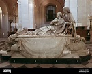 Sorbonne, París, Francia. La tumba del Cardenal Richelieu tallados por ...