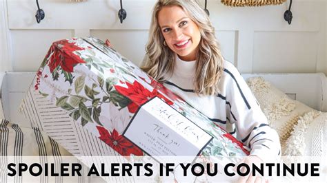 Steal It Box Revealed Decor Steals Winter 2022 Home Decor Box Youtube