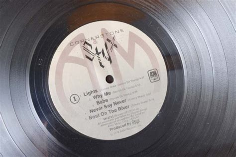 Styx Cornerstone 1979 Platinum Sales Record The Jensen Museum