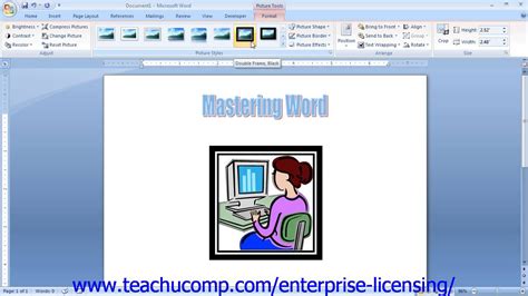 Microsoft Office Word 2013 Tutorial Using Clip Art 125