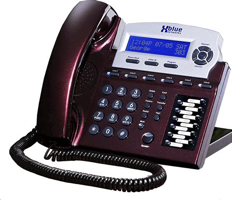 Xblue X16 Small Office Phone System 6 Line Digital Speakerphone Red