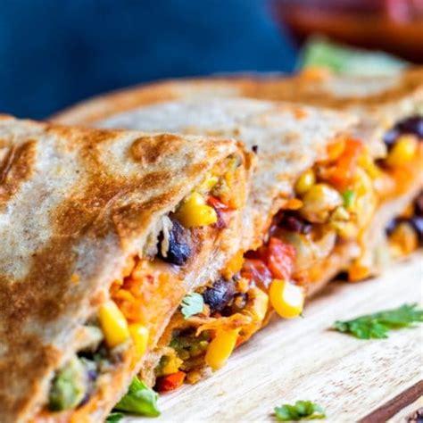 Vegetarian Quesadillas With Black Beans And Sweet Potato Erhardts Eat