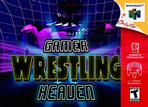 This The Cover Of Gamer Heaven Wrestling Gamerheavenwrestling The