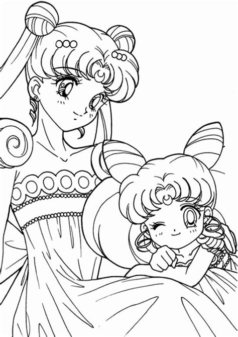 The Princess And Her Doll Coloring Pages